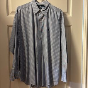 EUC Ralph Lauren Blake XL Long Sleeve Button Down